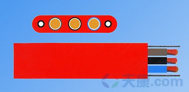 天康加鋼絲硅橡膠扁平電 天康加鋼絲硅橡膠扁平電